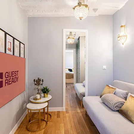 Daire Guestready - Elegance And Charm Near The Louvre
